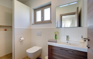 Een douche, een haardroger