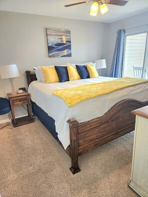 2 bedrooms, iron/ironing board, travel crib, free WiFi