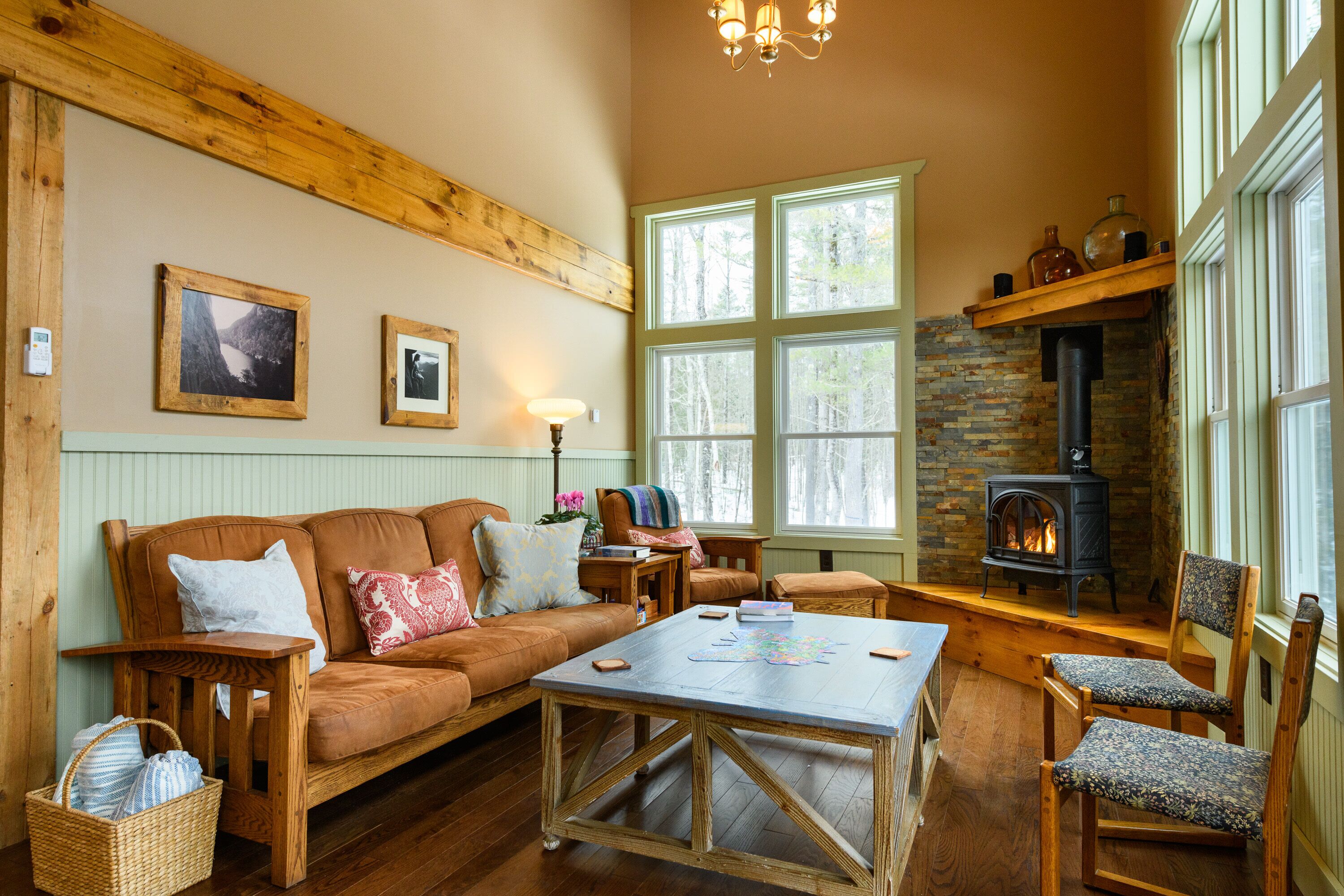 The Branch | newly-built private Adirondack escape