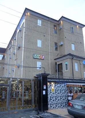 Façade de l’hébergement