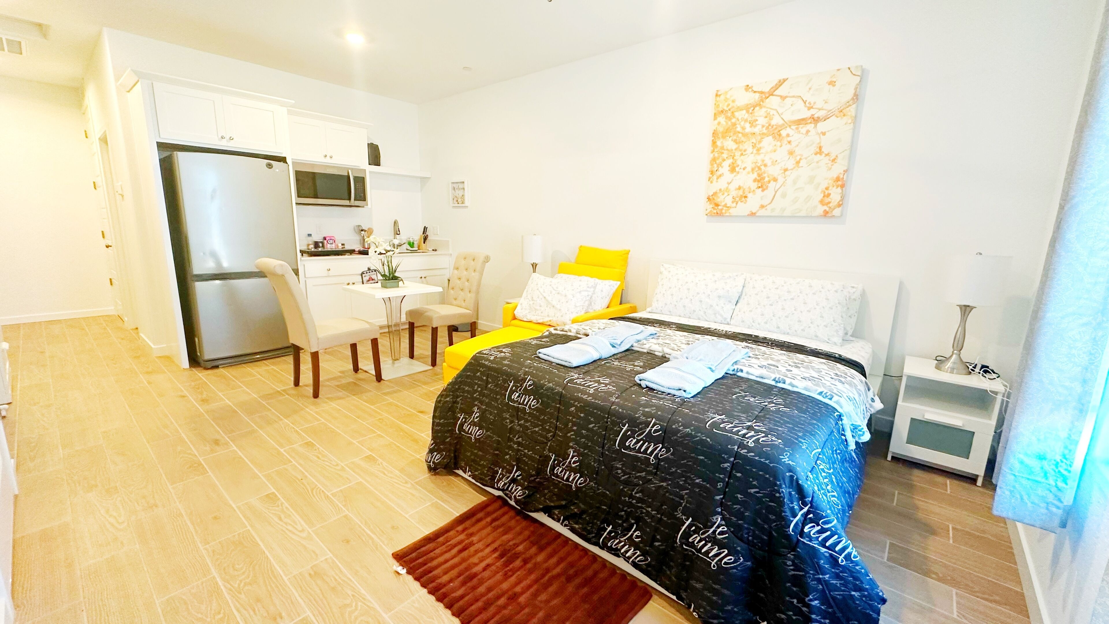 1 bedroom, iron/ironing board, free WiFi, bed sheets