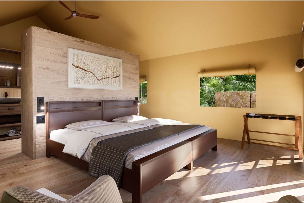Tent | Premium bedding, in-room safe, free WiFi, bed sheets