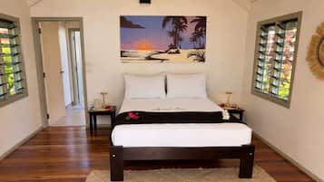Beach Bure | Premium bedding, in-room safe, free WiFi, bed sheets