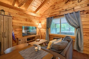 Televisión y reproductor de DVD 