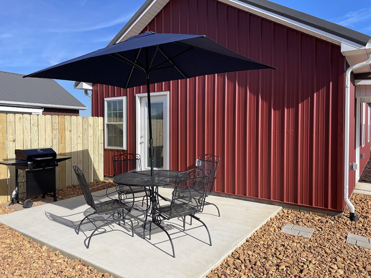 Udendørs spisemuligheder