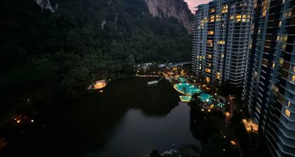 Ipoh The Haven Lakeside Apt Mountain View 3-7 pax