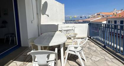 Gemütliche Wohnung mit Terrasse nahe dem Hafen