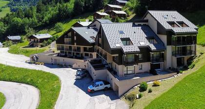 Duplex rénové à Arêches-Beaufort pour 6 pers, loggia calme