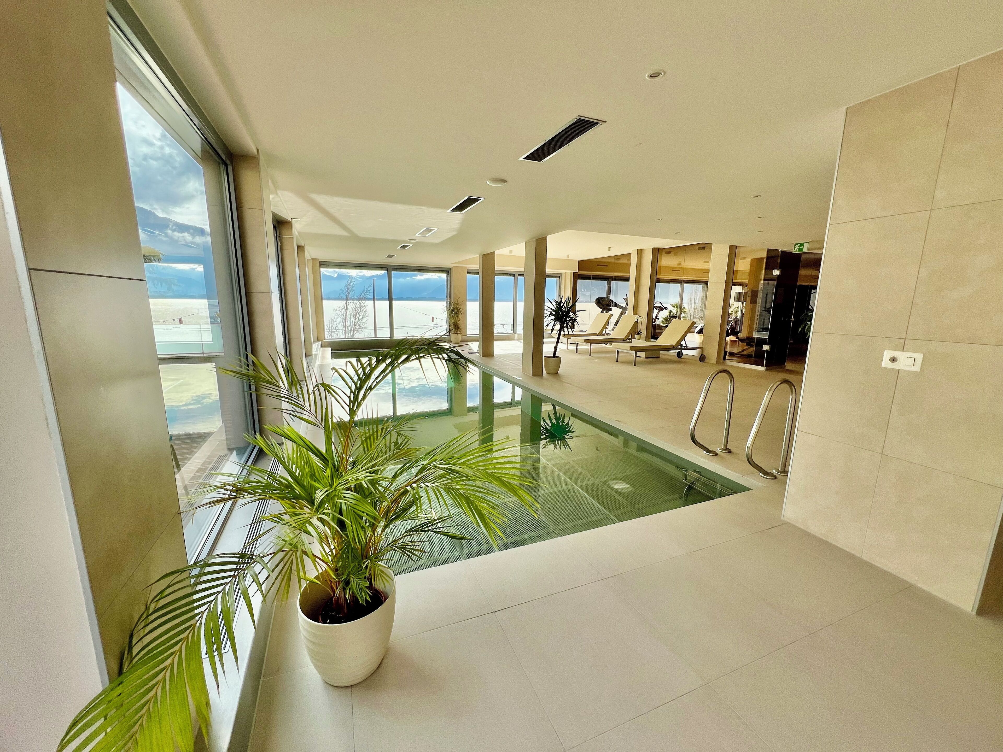 Piscine couverte, piscine chauffée