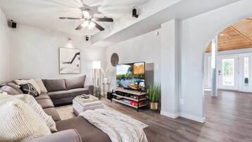 TV, video games, offices