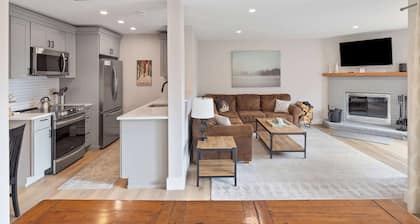 Okemo Ski-In/Ski-Out: Modern, Cozy 2-BR Retreat