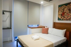 Habitación estándar doble | Decoración individual, mobiliario individual, escritorio y wifi gratis