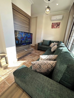 Apartment, 1 Bedroom, Accessible, Smoking | Living room - Antica Jabalal-lwebdeh 5 (Amman)
