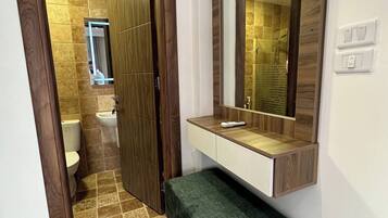 Appartement, 1 chambre, accessible aux personnes à mobilité réduite, fumeurs | Salle de bain