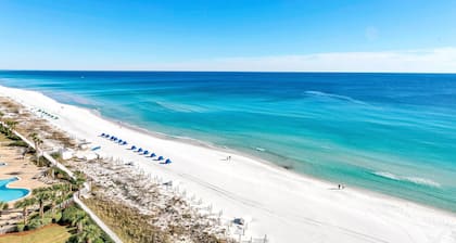 🌴Emerald Towers 1302 - Salty Smile | Private Beach Access, Panoramic Gulf Views