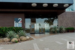 Entrée de l’hébergement 