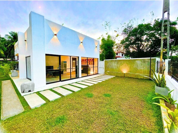 Façade de l’hébergement 