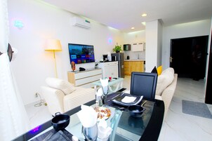 43-inch Smart TV with satellite channels