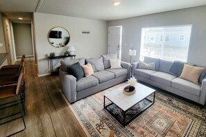 TV connectée, cheminée