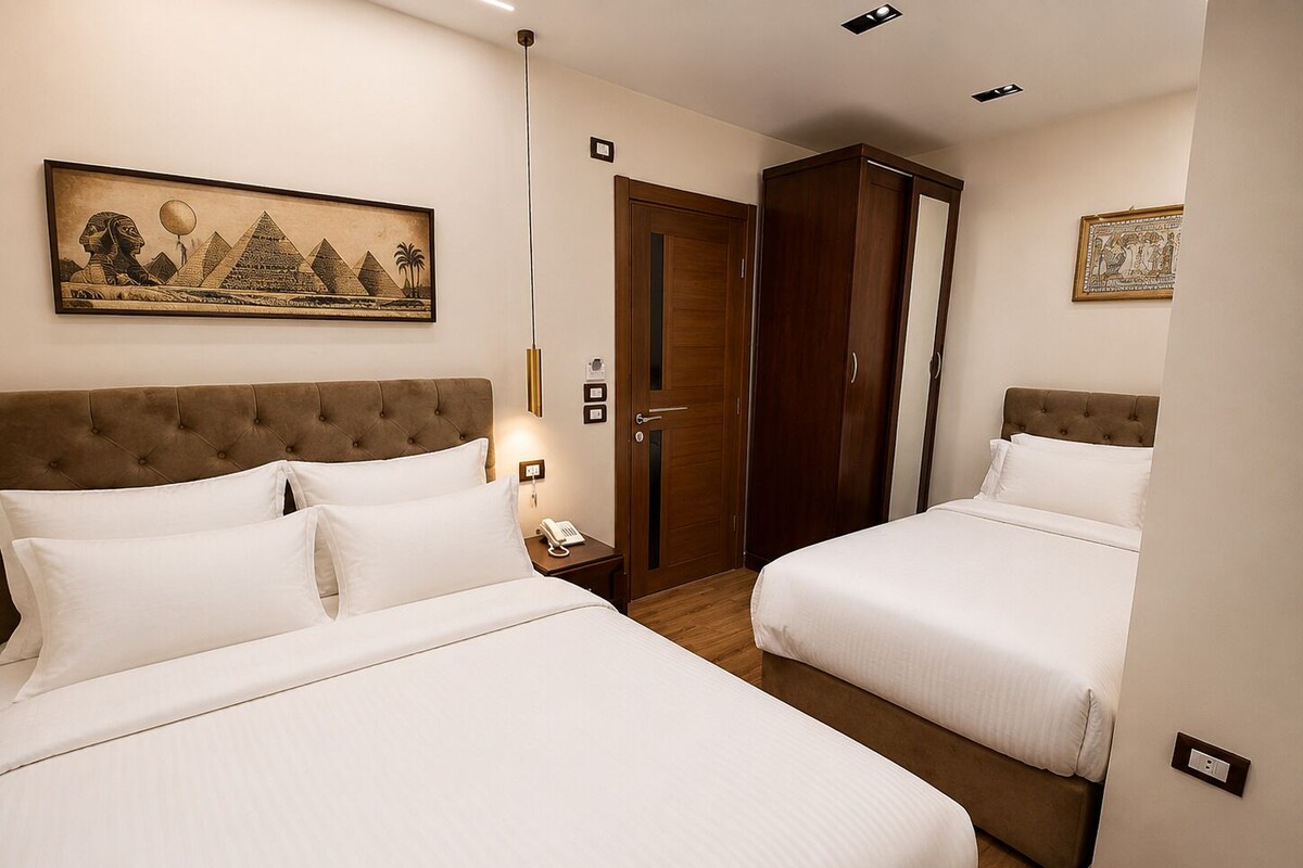 Hypo-allergenic bedding available, minibar, in-room safe, soundproofing