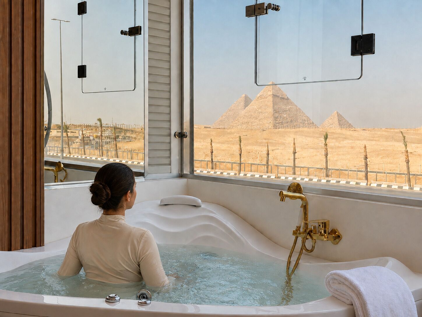 Deluxe Suite, City View | View from room