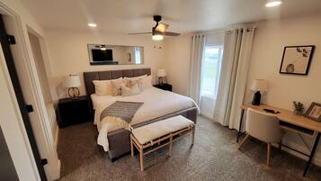 3 chambres, bureau, lit parapluie, Wi-Fi gratuit