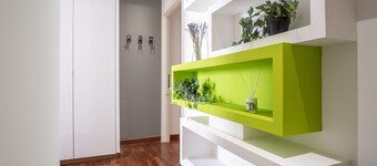 Apartment in the heart of the city with secured parking space