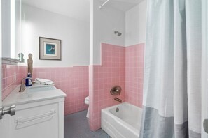 Shower, hair dryer, towels, soap - Gorgeous Beach Cottage walk to everything!  (Lantana)