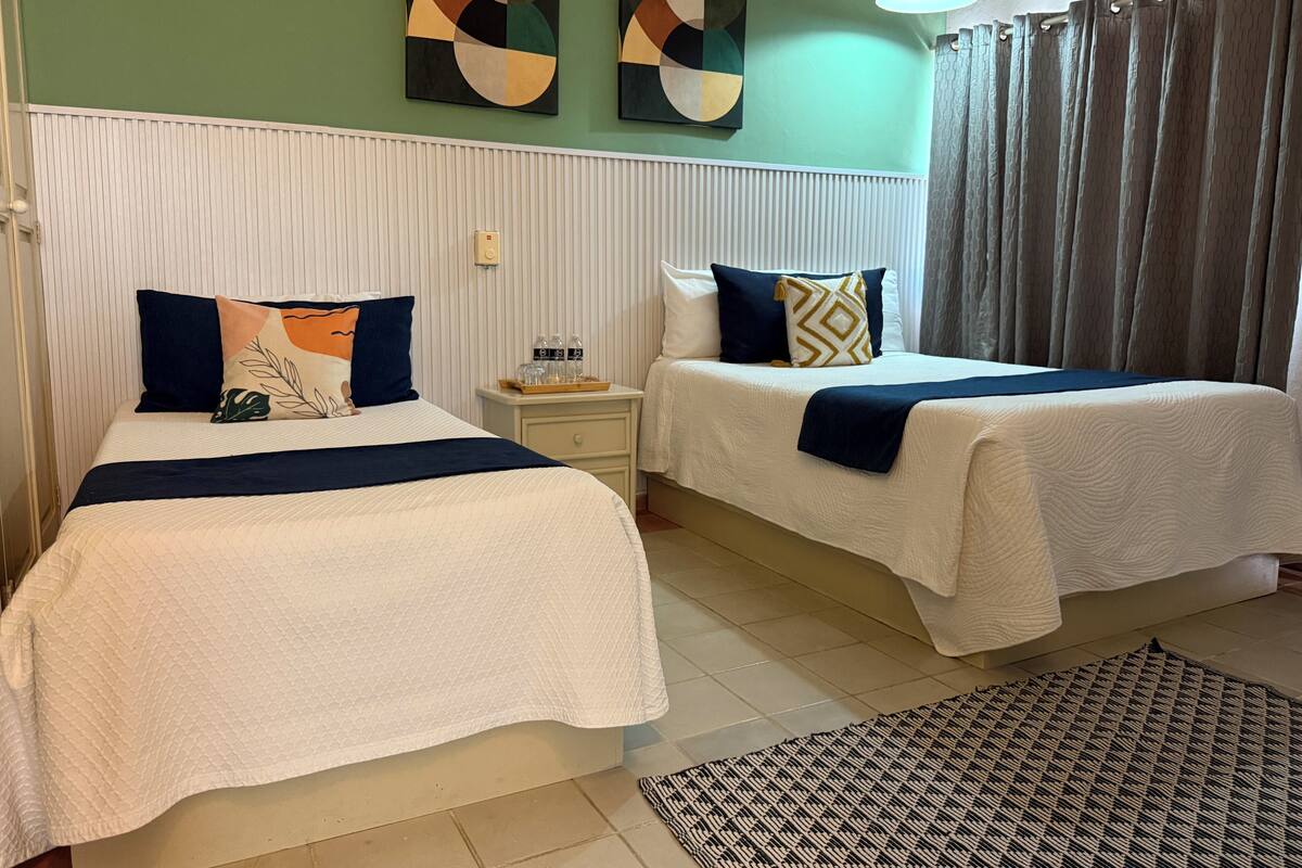 Habitación doble | Wifi gratis y ropa de cama