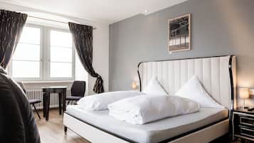 Deluxe-Zimmer | Schreibtisch, kostenloses WLAN, BettwÀsche