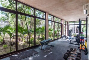 Fitness facility - Modern Condo at Aldea Zama TULUM (Tulum)