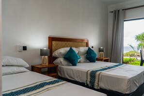 Junior Room, Multiple Beds, Non Smoking, Sea View | Minibar, individually decorated, individually furnished, desk - Le Marin Rodrigues Island (Rodrigues Island)