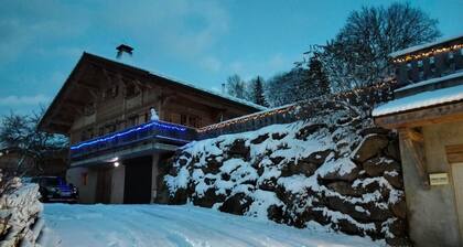 A 6 minutes des remontées mécaniques, chalet familial à Saint Gervais Les Bains