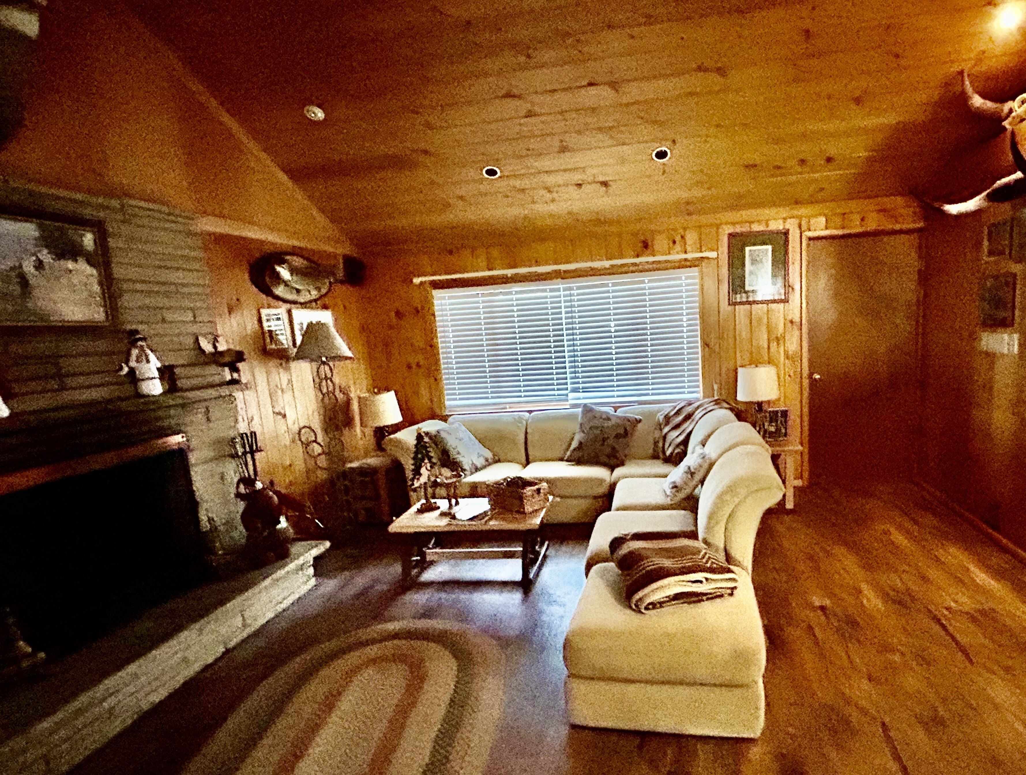 TV connectée, cheminée