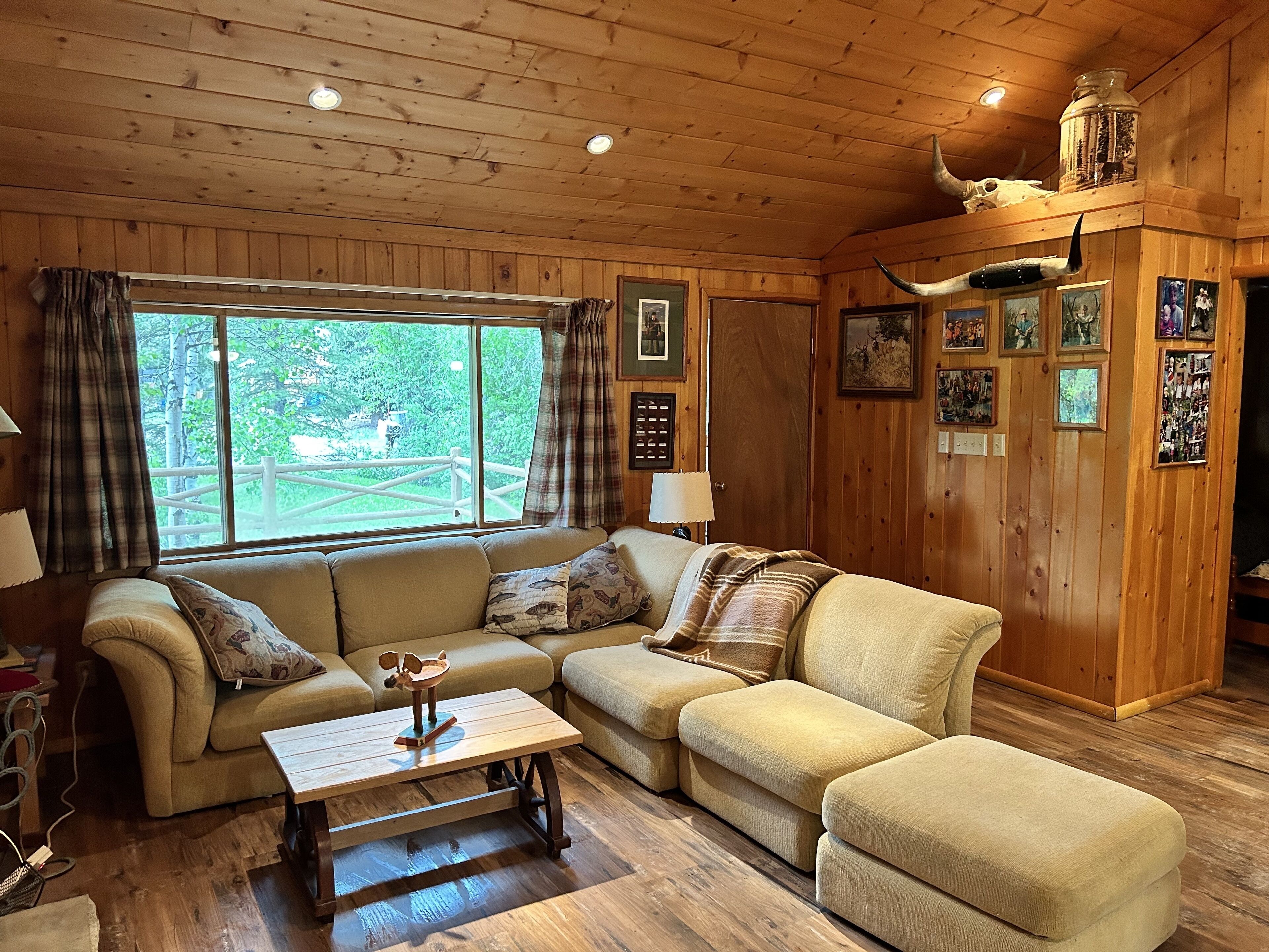 TV connectée, cheminée