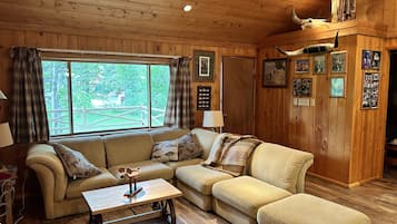 TV connectée, cheminée