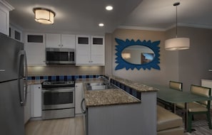 Private kitchen - MARRIOTT'S OCEANWATCH VILLAS AT GRANDE DUNES MYRTLE BEACH, SC, 2 BED/2 BATH
 (Myrtle Beach)