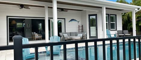 Una piscina climatizada