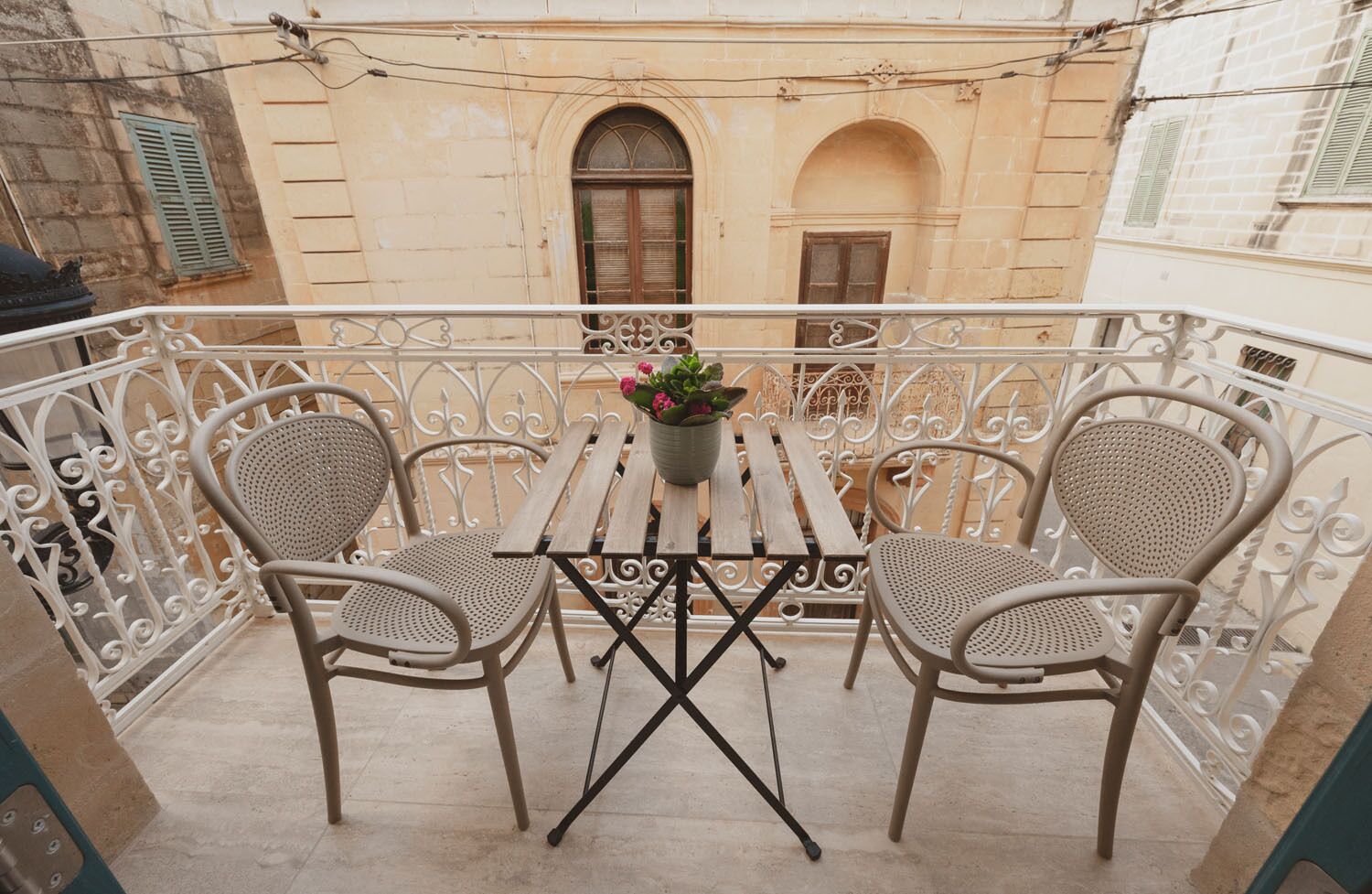 Deluxe-værelse med dobbeltseng eller 2 enkeltsenge - 1 soveværelse - balkon | Balkon