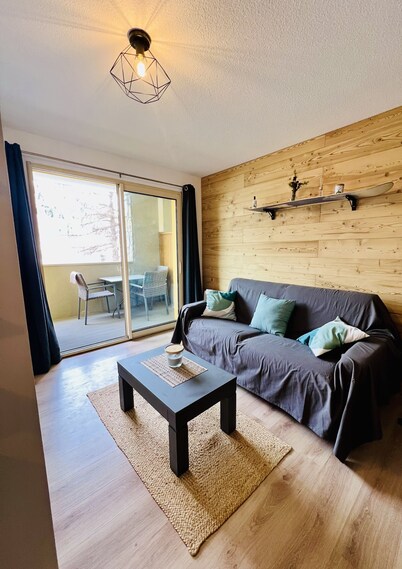 Appartement Refait à Neuf, vue Montagne et Télécabine