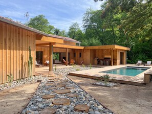 Außenpool, beheizter Pool