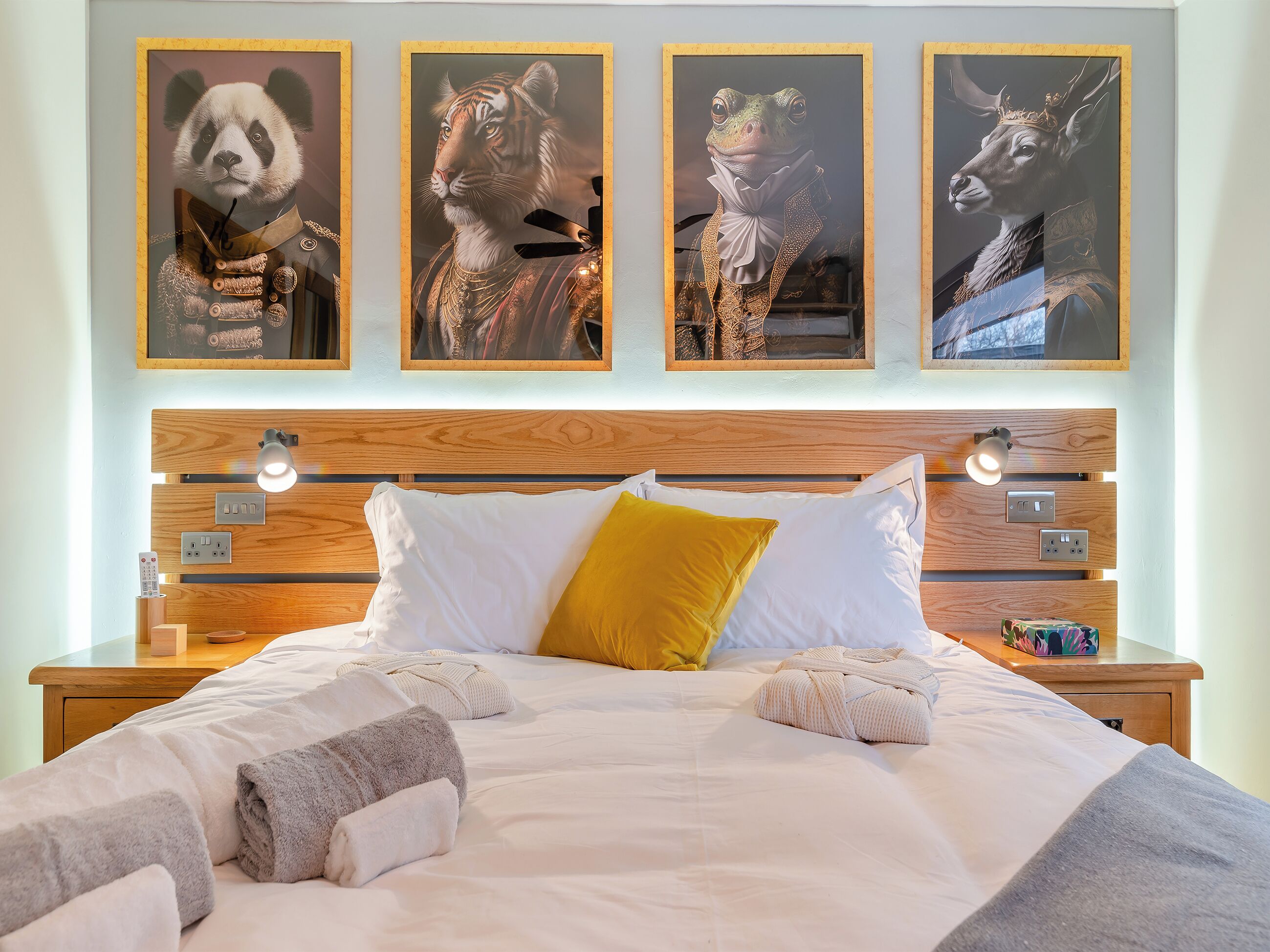 3 habitaciones, wifi gratis y ropa de cama 