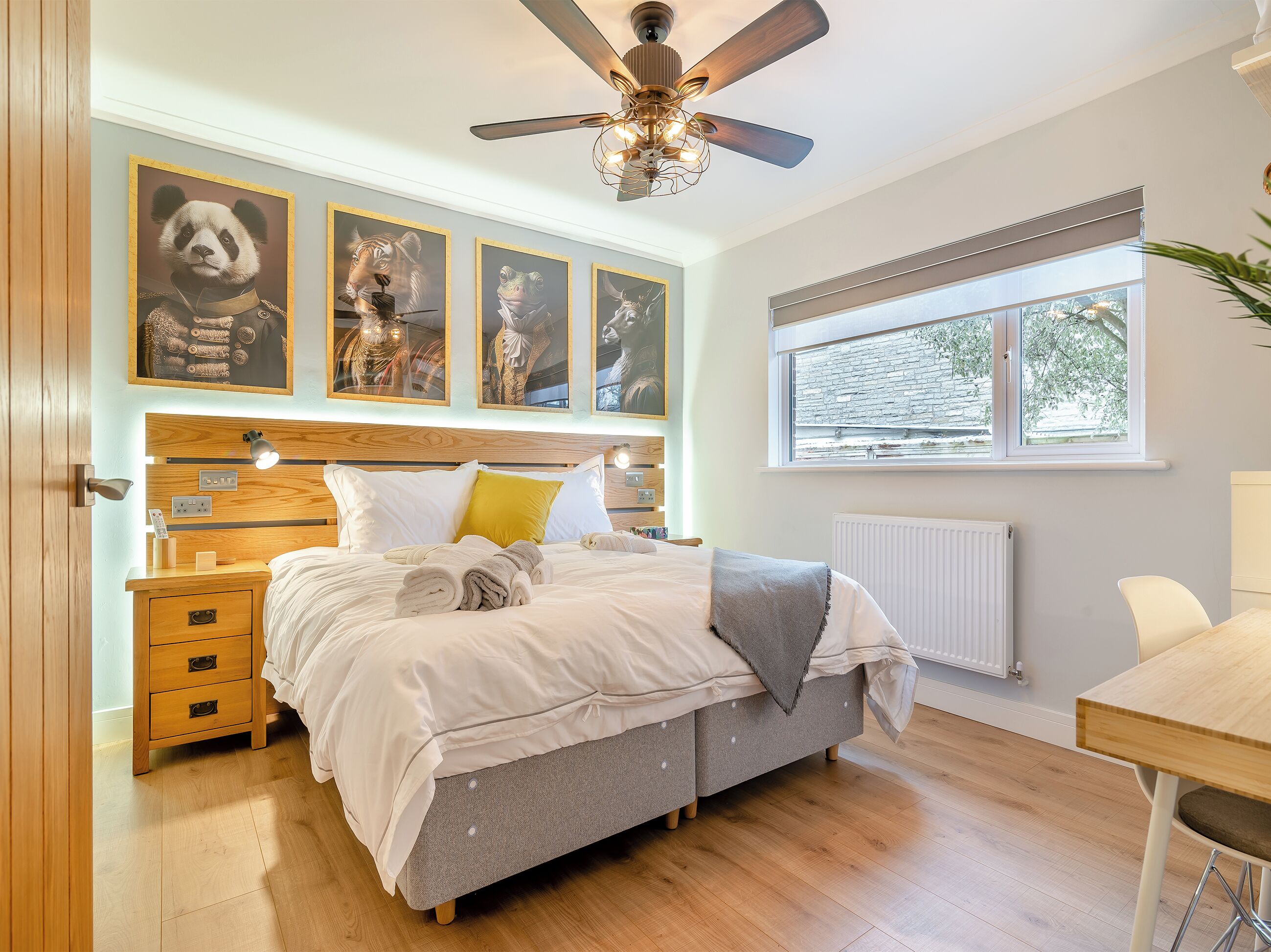 3 soverom, wi-fi (inkludert) og sengetøy