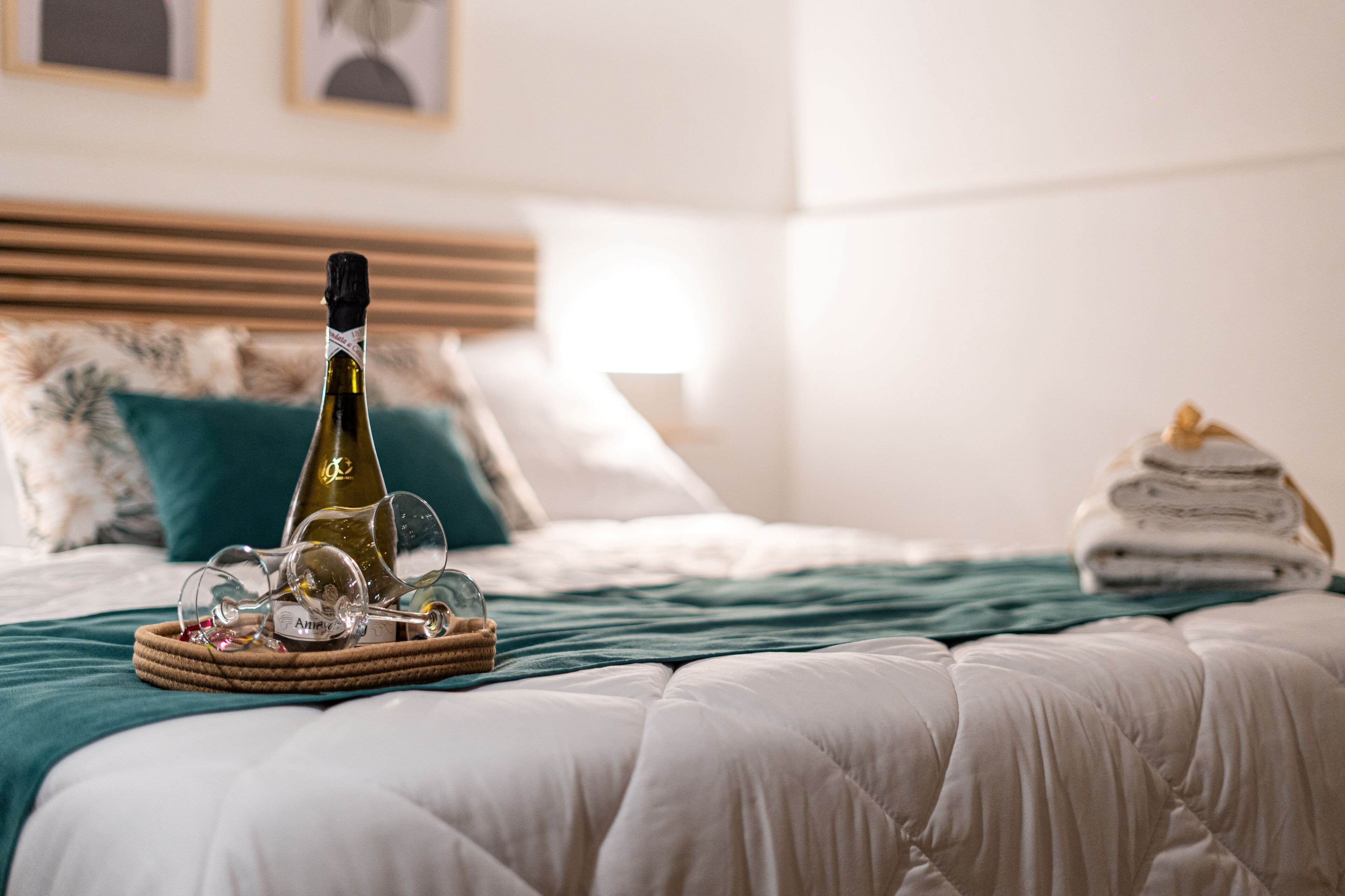 2 Schlafzimmer, Reisekinderbett, kostenloses WLAN, Bettwäsche