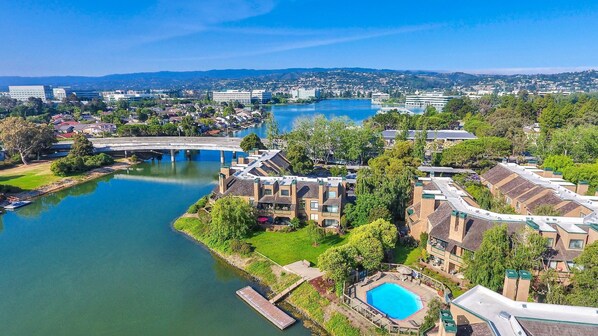 Exterior - Waterfront Condo, Expansive Views from Most Rooms, Central Bay Area Location
(Redwood City)