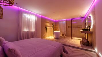 1 slaapkamer, een strijkplank/strijkijzer, gratis wifi, beddengoed