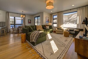 48-inch LCD TV with digital channels, DVD player