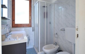 Shower, hair dryer