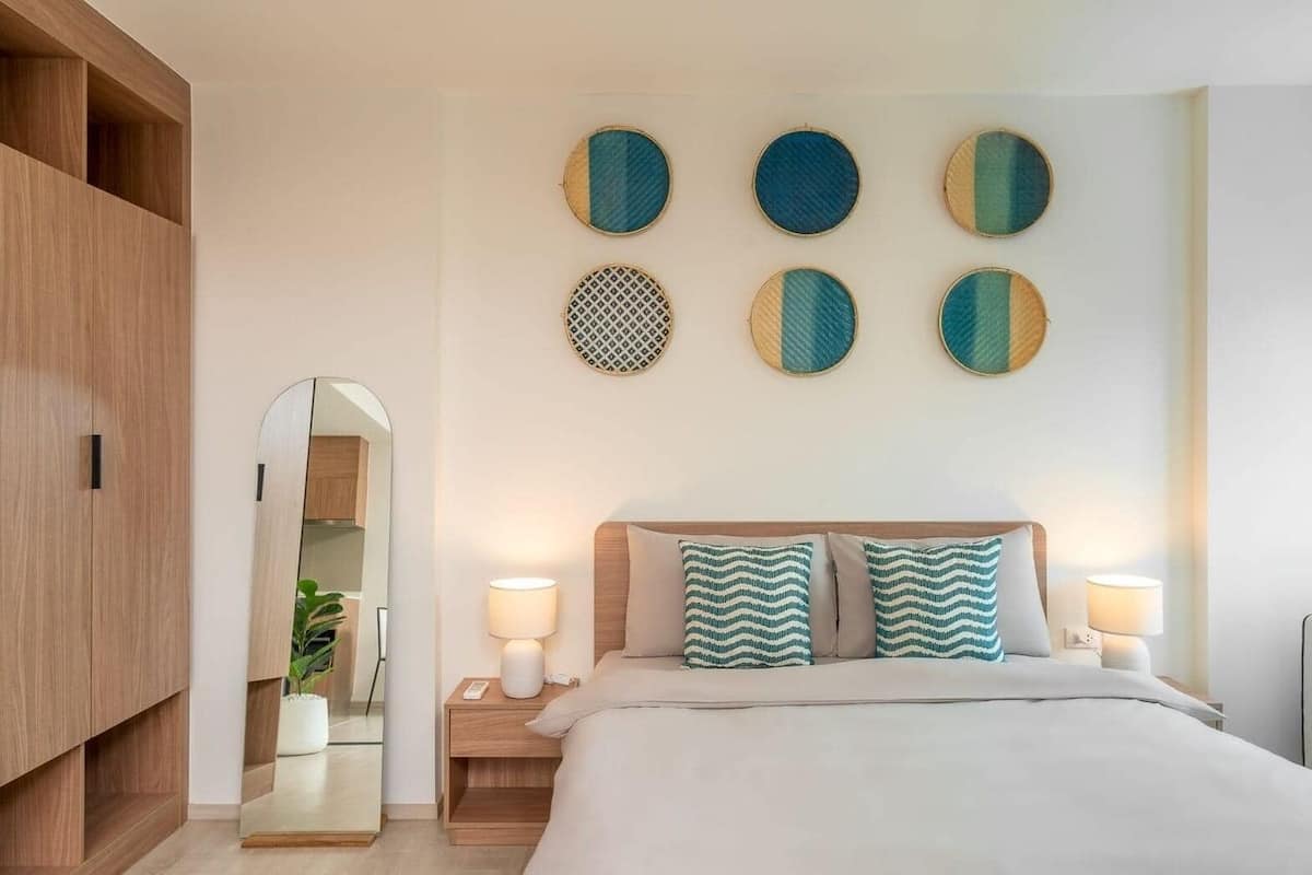 Lacasita Huahin Near beach Room 652 | 1 bilik tidur, kalis bunyi, Wi-fi percuma, cadar katil 