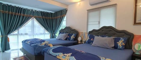 3 habitaciones, wifi y ropa de cama